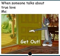 When someone talks about true love - Me - Get Out